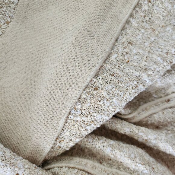 St John Marie Tan Brown Santana Knit Zip Tunic Blazer 12 - Picture 13 of 16